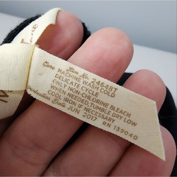 MATILDA JANE Women’s Black Ruffle Cardigan/Jacket Size XS Snap Closure - Picture 7 of 7